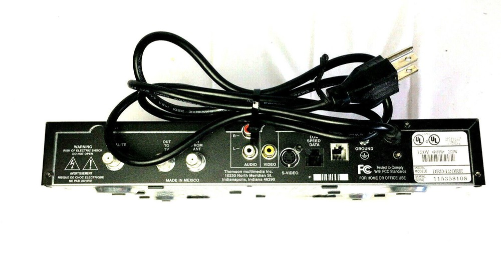 RCA Directv Satellite Receiver Model DRD440RE