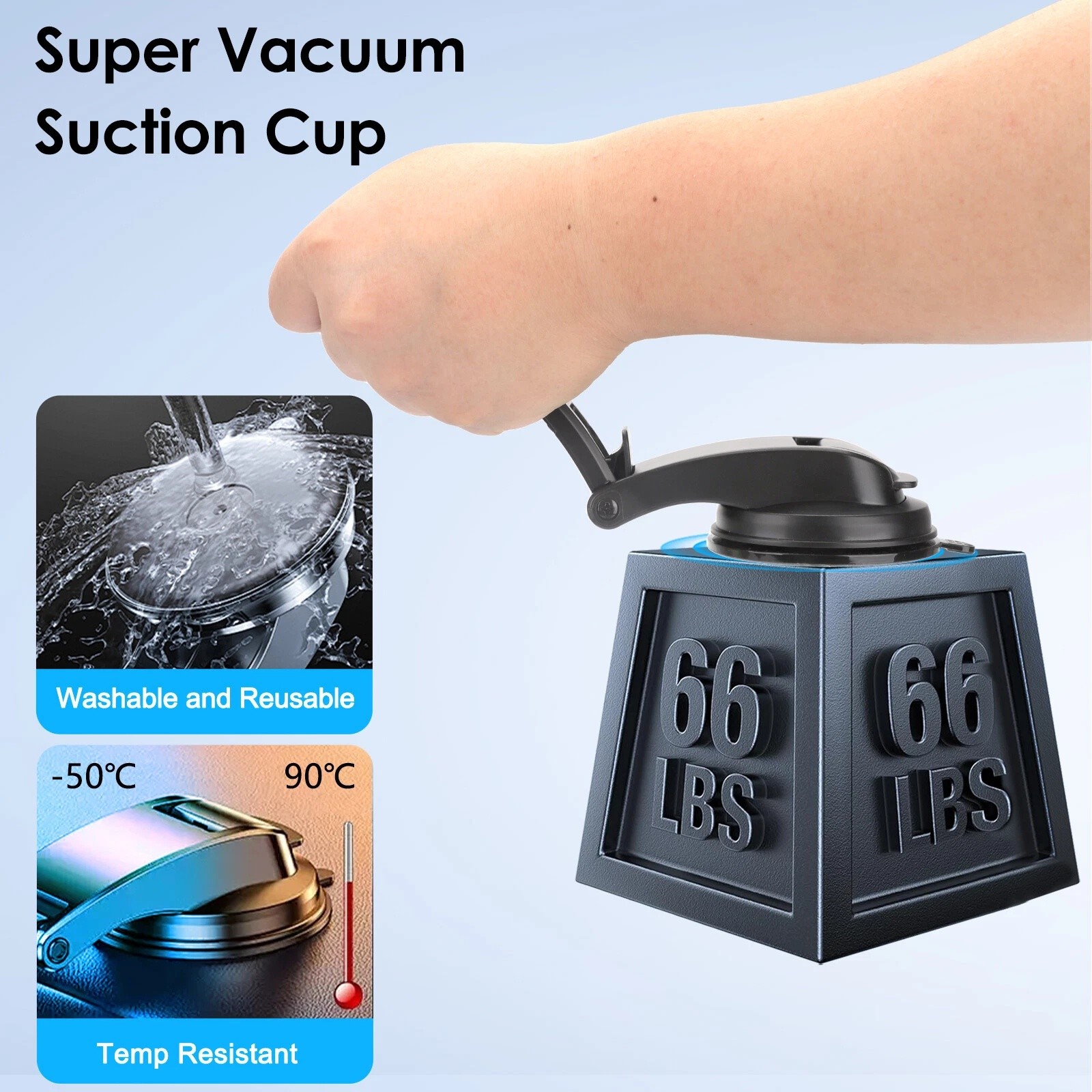 Car Phone Tablet Holder Suction Cup Windshield Dashboard Mount for iPhone iPad