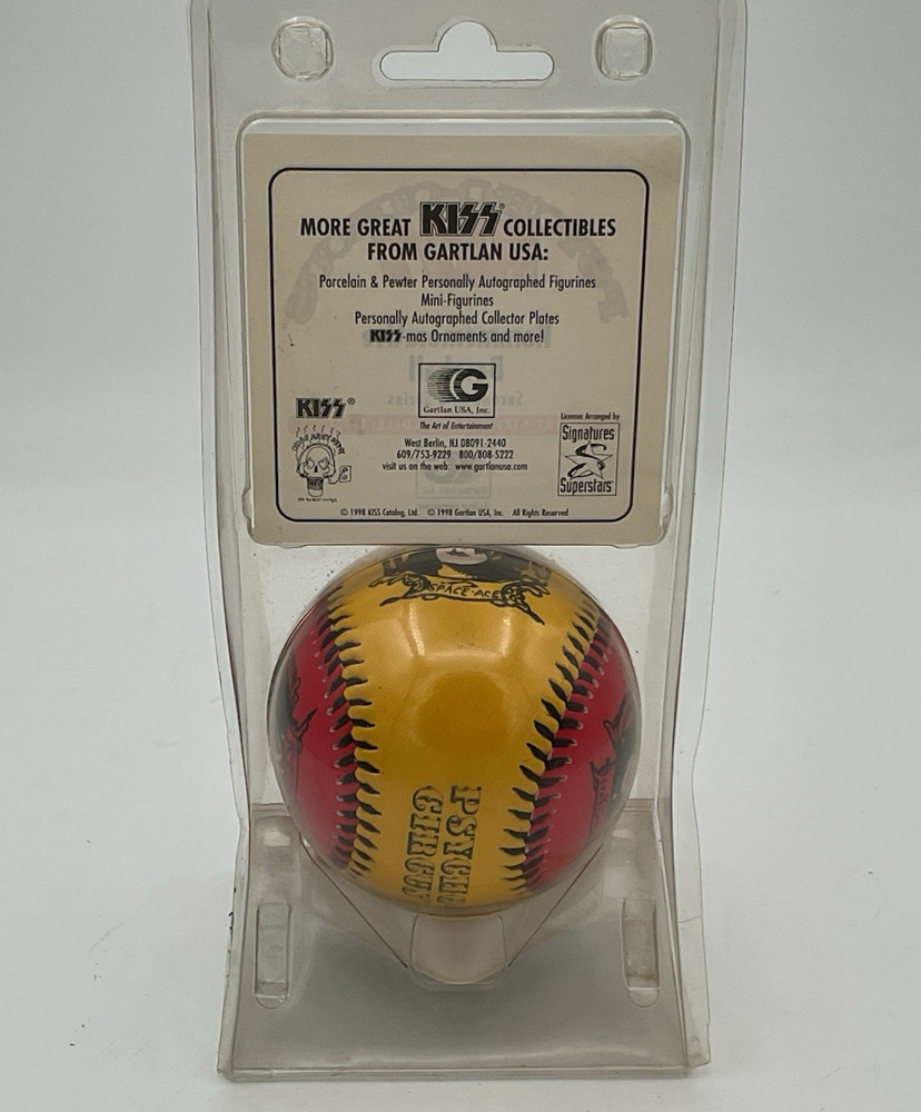 KISS Kommemorative Baseball Second In A Series By Psycho Circus 1998 NEW NICE!