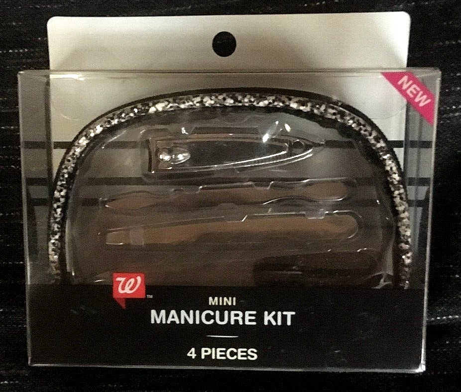 Walgreens Mini Manicure Kit With Case