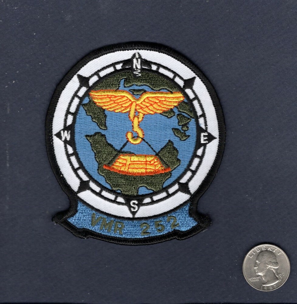 VMR-252 VMGR-252 HEAVY HAULERS Throwback USMC C-130 HERCULES Squadron Patch