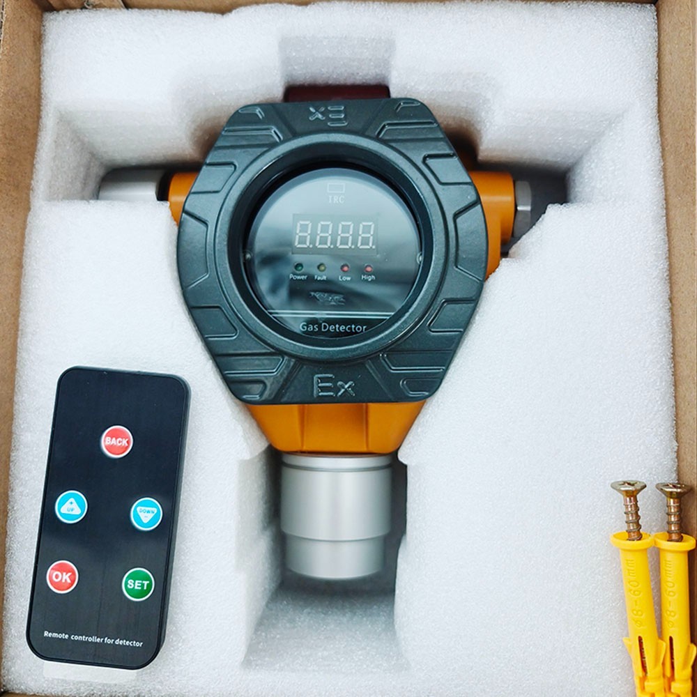 H2S Detector Fixed Hydrogen Sulfide Gas Detector with 0-100PPM Flame-proof Type