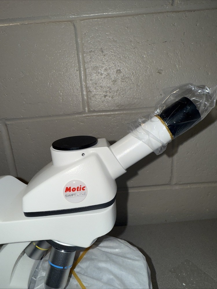 Motic Instruments M3604-3 Microscope. Swiftline with LED LIGHT. READ