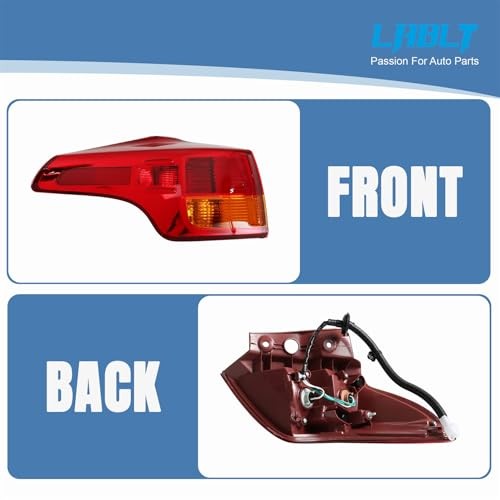 Driver Left Outer Side Tail Light Replacement for 2013 2014 2015 RAV4 Rear