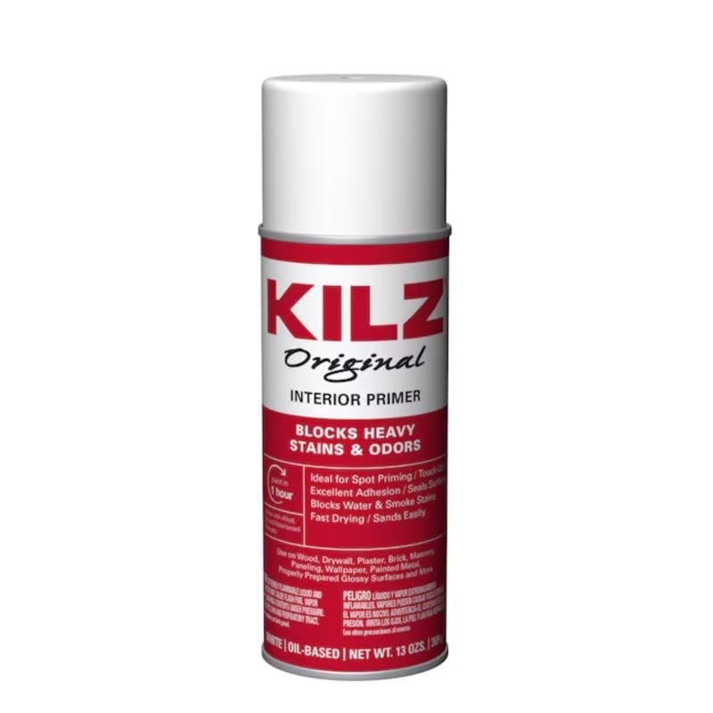 New KILZ ORIGINAL PRIMER13OZ Aerosol Interior Primer 13oz, Pack of 6