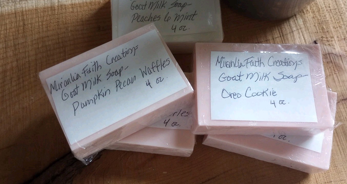 Goat's Milk Soap - 2/$6 Your Choice Of Scents!