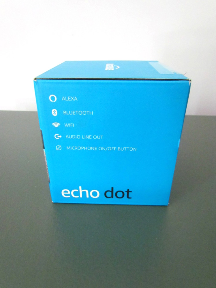 Amazon Echo Dot Smart Speaker w Alexa 3rd Gen Heather Gray NEW SEALED