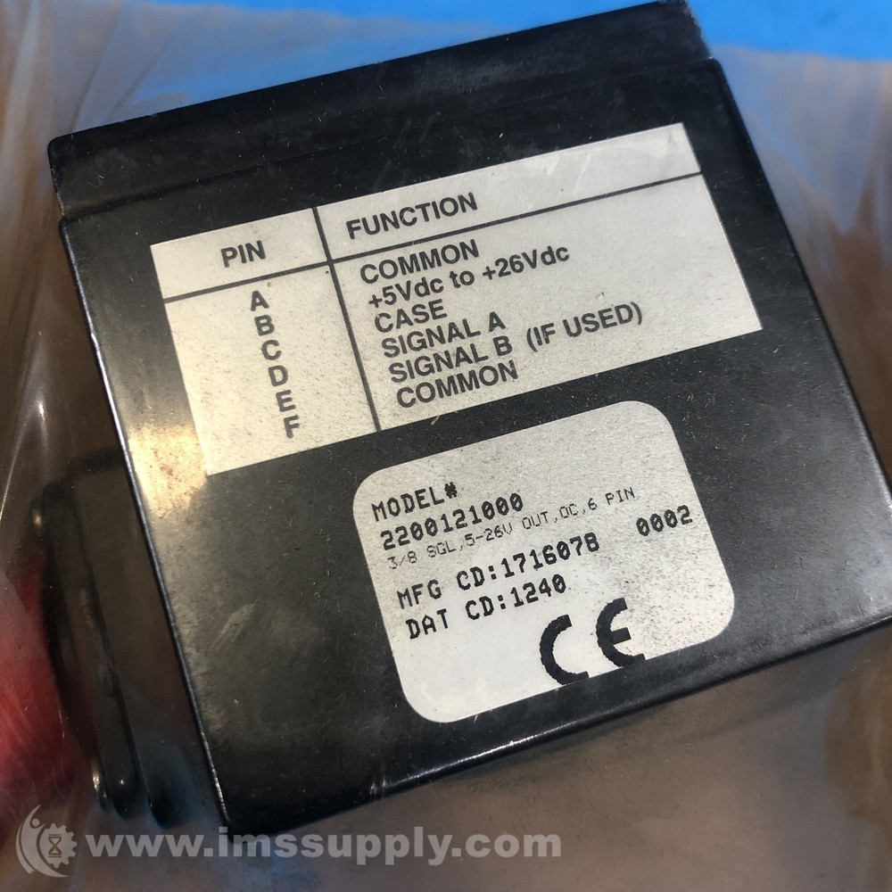 Dynapar 2200121000 Optical Encoder FNOB