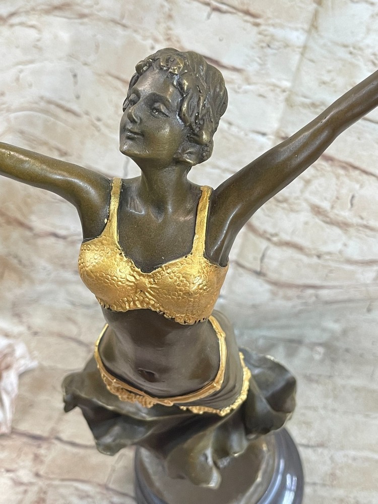 CHIPARUS BRONZE RUSSIAN DANCER LOST WAX METHOD CLASSIC ARTWORK SCULPTURE ARTWORK