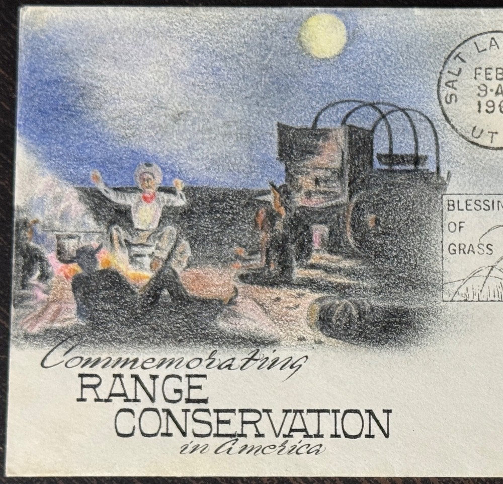 FDC Commemorating : RANGE CONSERVATION w/Personalized Cachet