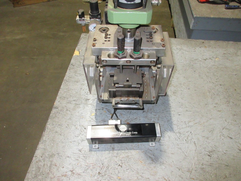 SCHMIDT PNEUMATIC PRESS 2" STROKE TYPE 22 / 22-005 650LB CAPACITY #C