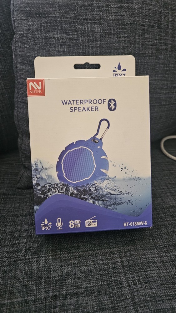 Nutek Waterproof Speaker BT-018MW-6