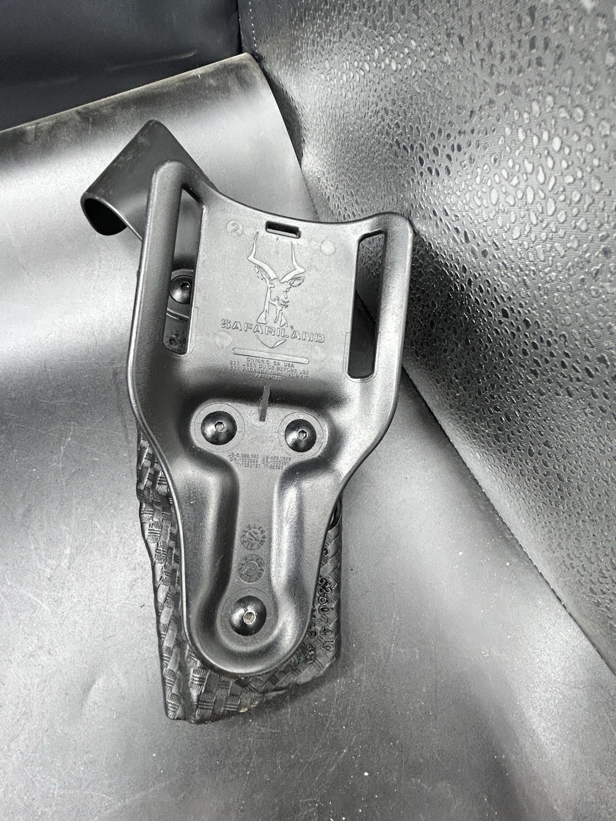 Safariland Basketweave Duty Holster 6280 SLS RH S&W 4006 Smith