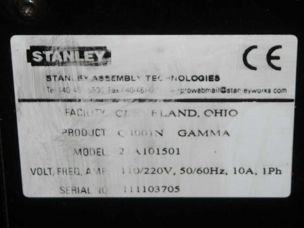21A101501, Stanley, DC Gamma Controller, Rebuilt