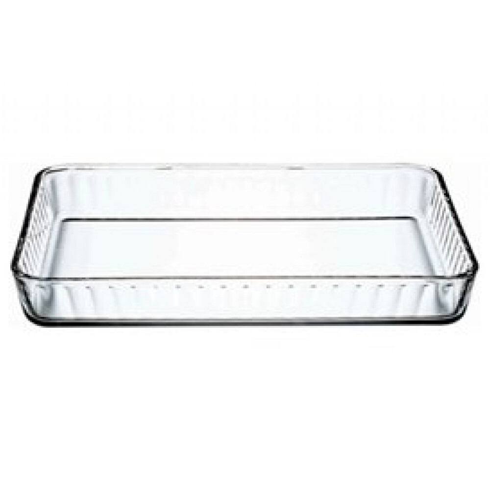 Glass Baking Dish for Oven, Rectangular Glass Casserole Dish, Bakeware, 126 Oz