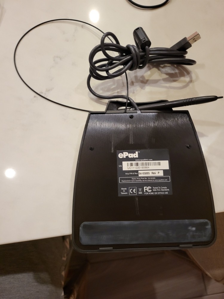 Interlink USB ePadLink ePad Signature Capture Pad 24-92489