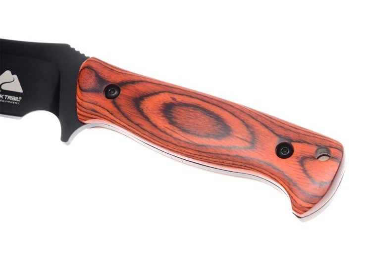 Ozark Trail Pakkawood Handle High Carbon Steel 11''Fixed Blade Hunting Knife New