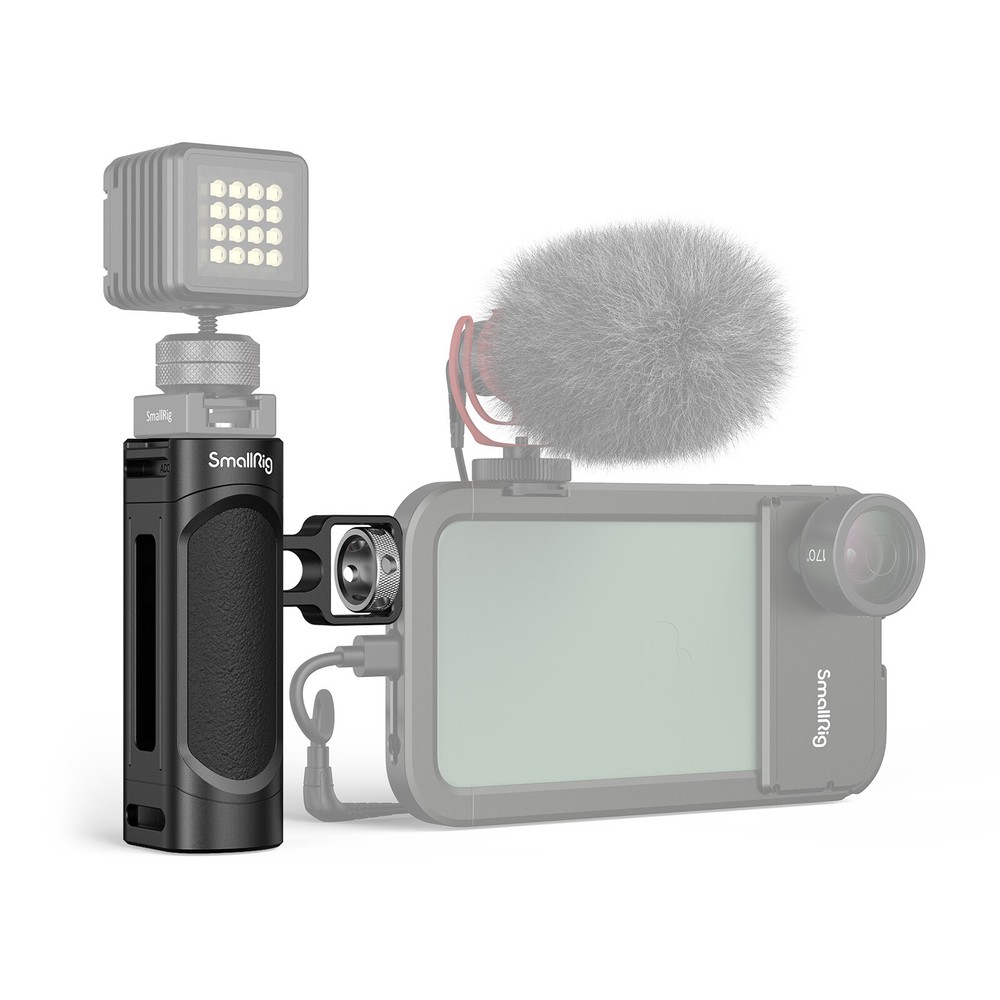 SmallRig Side Handle for Smartphone Cage Video Rig Lightweight 1/4 Threads -2772