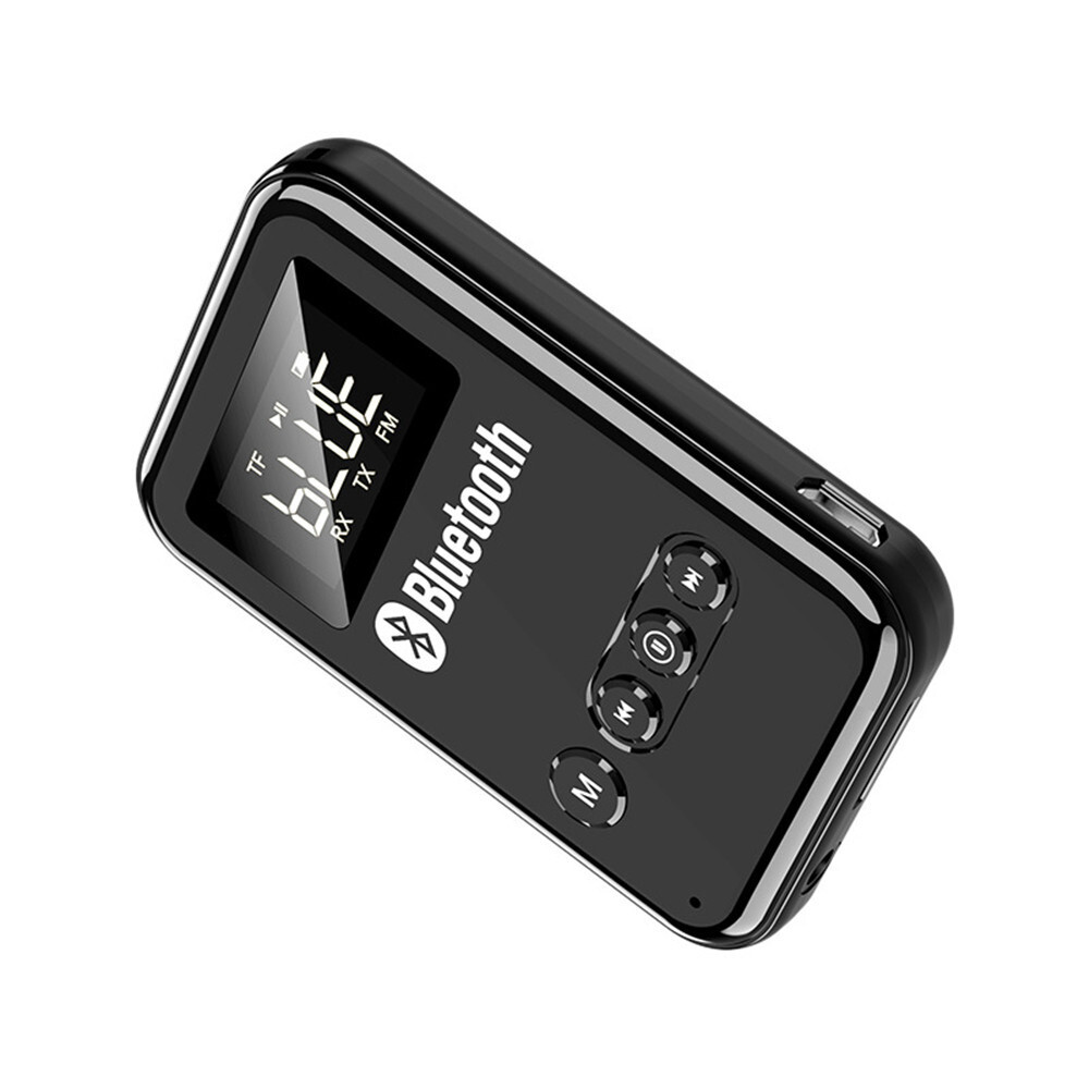 Bluetooth Wireless FM Transmitter Receiver TF Adapter For Car Stereo Audio TV PC