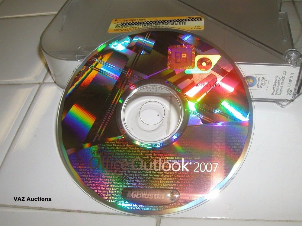Microsoft MS Office Outlook 2007 Full Retail Box English Version =NEW=
