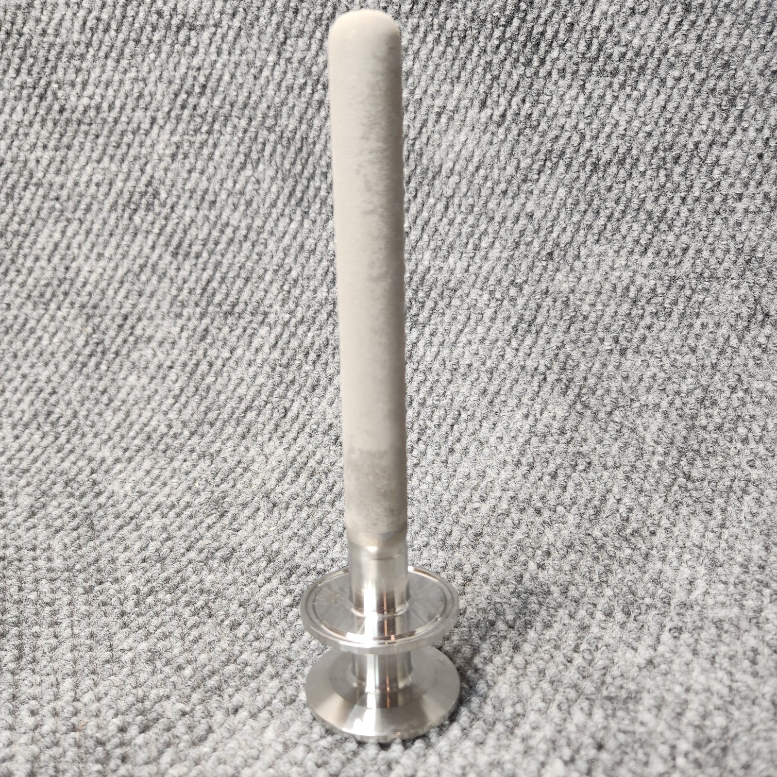 QiiMii Stainless Steel 1.5" Tri-Clamp Diffusion Stone 2 Micron Aeration Stone