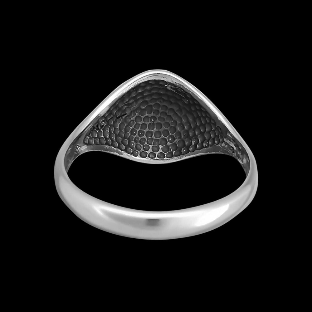 Size 7.75 - Diamond Cut Dome Ring
