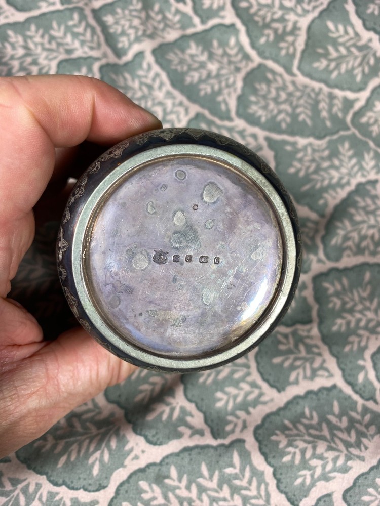 Antique Engraved Silver Plate Creamer