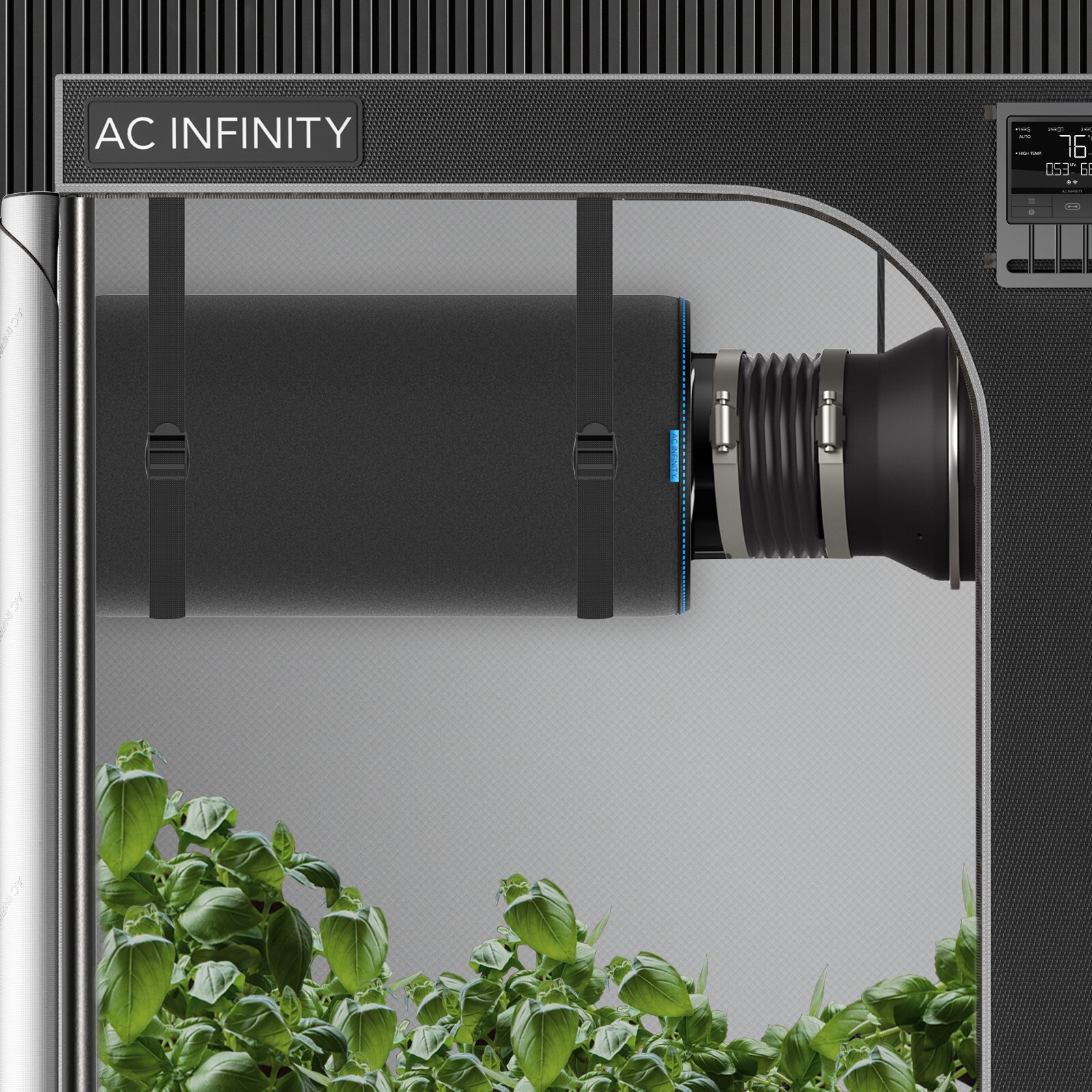 Air Carbon Filter 4", Australian Charcoal, Odor Control, Hydroponics, Grow Rooms