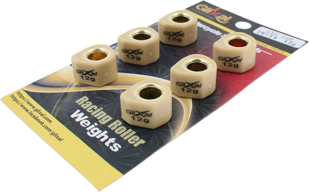 18X14Mm High Performance Polygon Variator Sliders, Racing Sliding Roller Weights