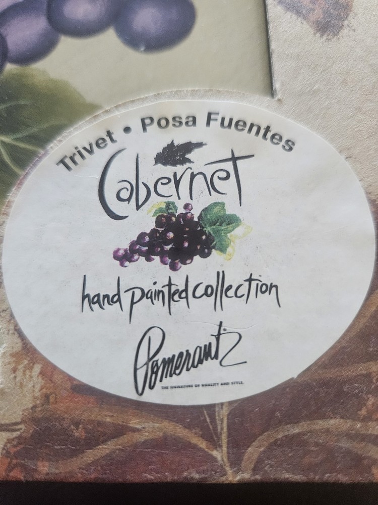 Julie Pomerantz Grape Trivet