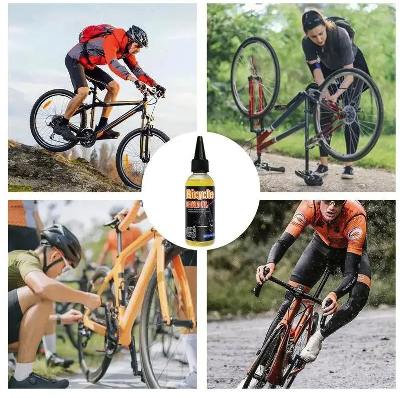 1pc 100ml Bicycle Chain Lubricant MTB Road Bike Dry Lube Oil Accessory - NEW