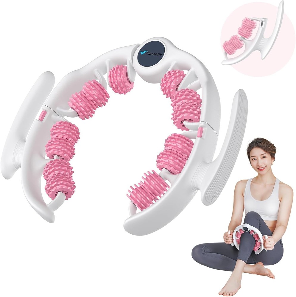 MERACH Cellulite Massage Tool with Push Pull Roller Lymphatic Drainage Massage