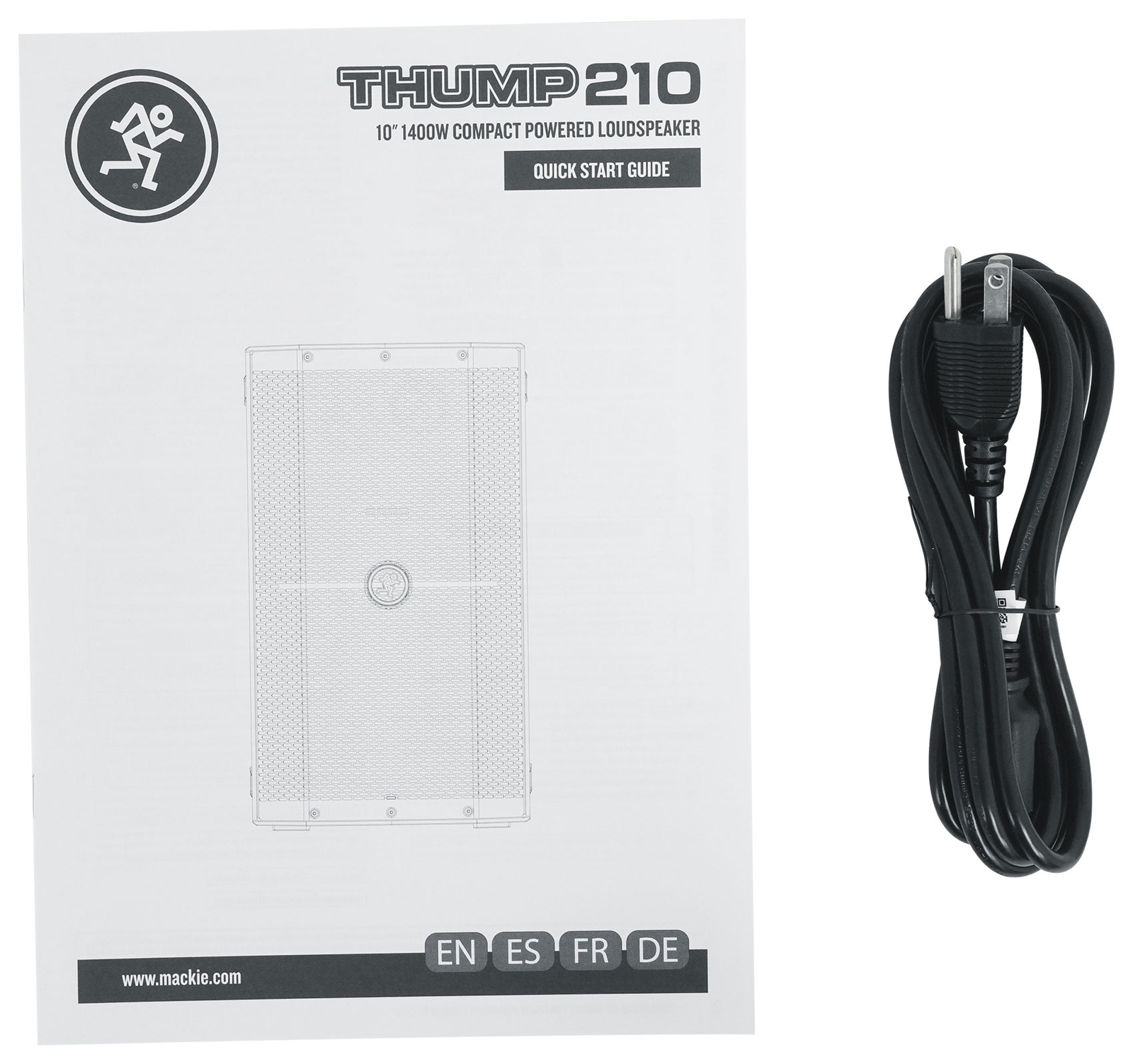 Mackie Thump210 10" 1400w Compact Powered DJ PA Speaker w/Feedback Eliminator