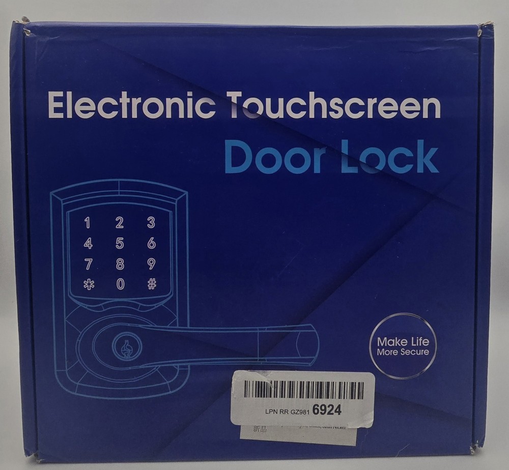 HIDALIFE Silver Electronic Touchscreen Door Lock