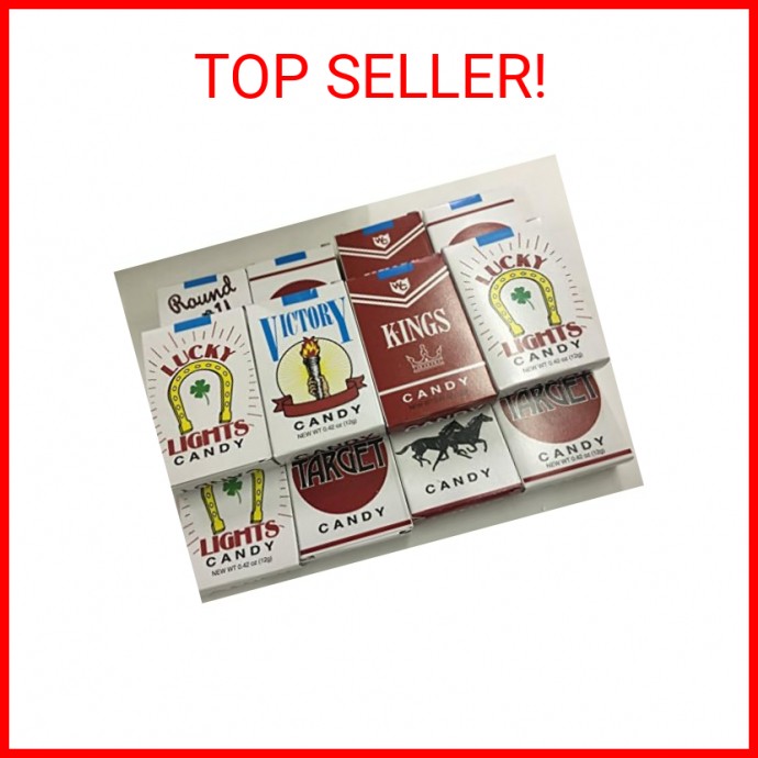 12 PACKS CANDY CIGARETTES