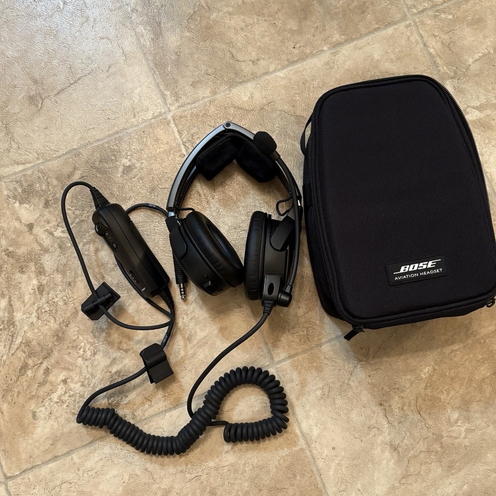 New Bose A20 Headset Single Helicopter Plug No Bluetooth
