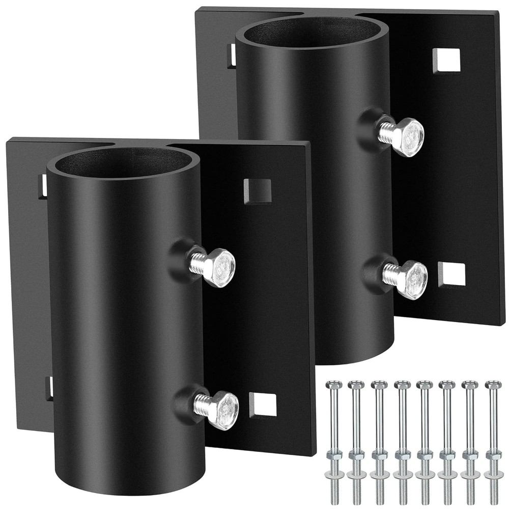 2 Pack Dock Side Leg Holder Pipe Bracket Ladder Stand Leg Bracket Fix Clamp