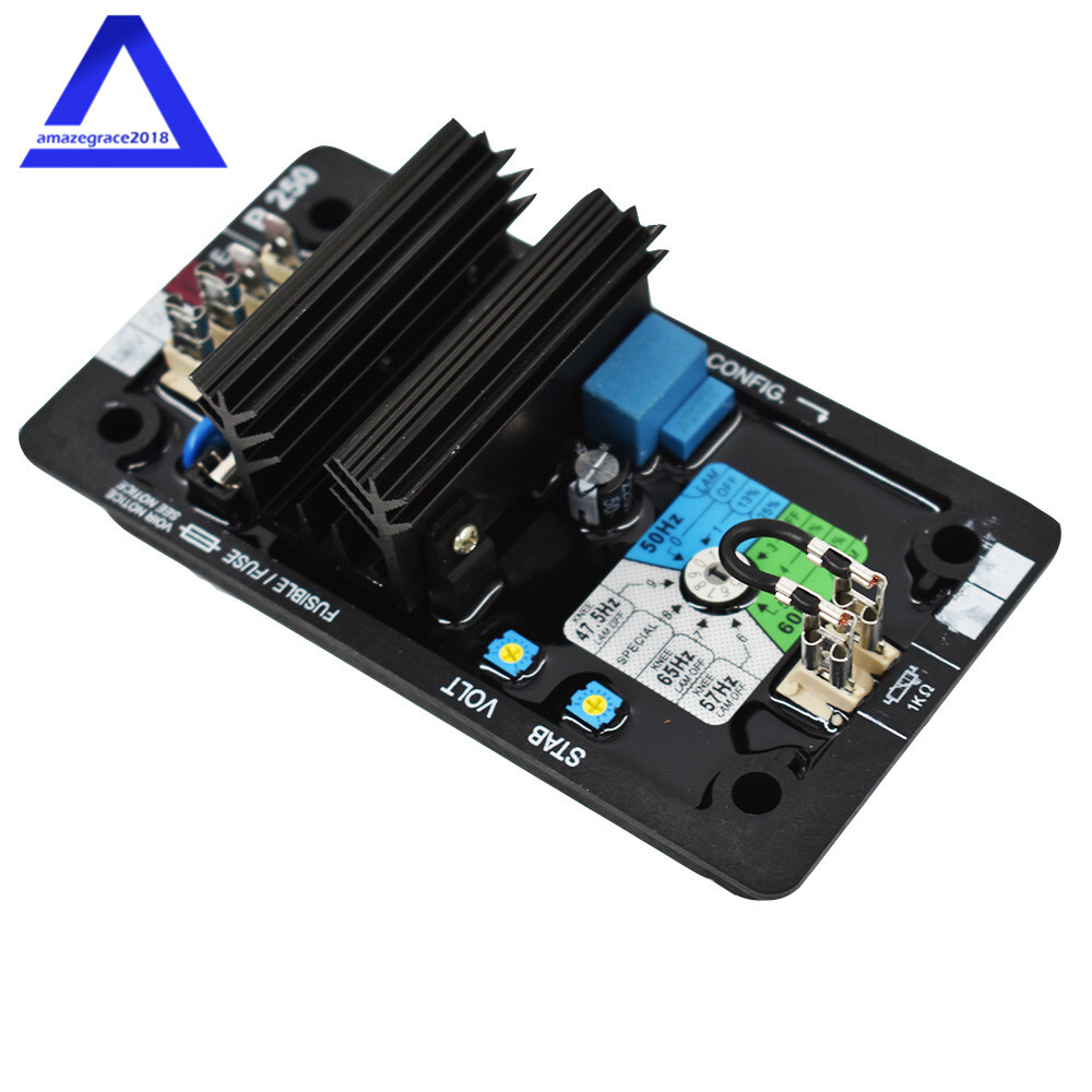AVR R250 Automatic Voltage Regulator Controls Module Card