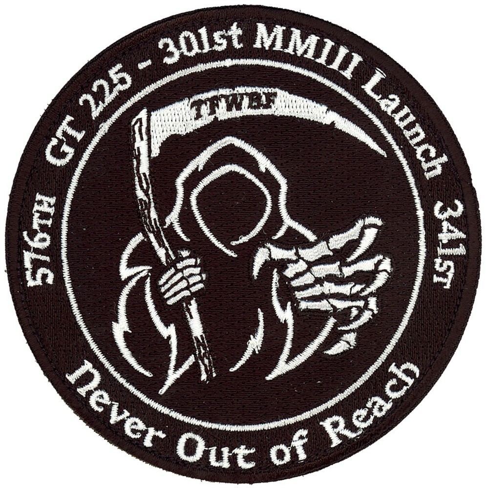 USAF 576th FLIGHT TEST SQUADRON – GLORY TRIP 225GM PATCH