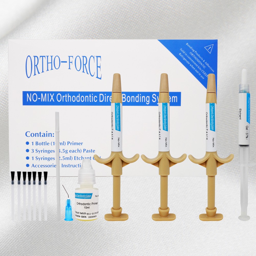 Dental Orthodontic Direct Paste Adhesive Bonding Self Curing Composite Resin Kit