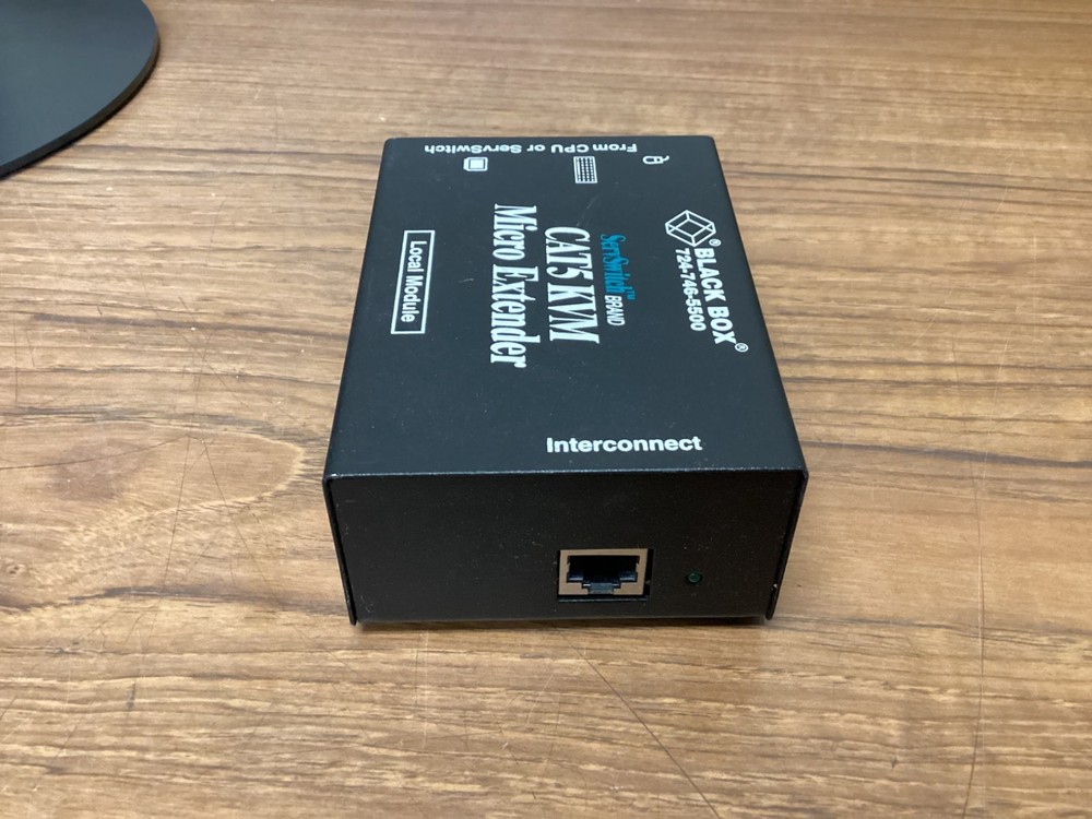 Black Box ServSwitch ACU3009A CAT5 KVM Micro Extender Local Module
