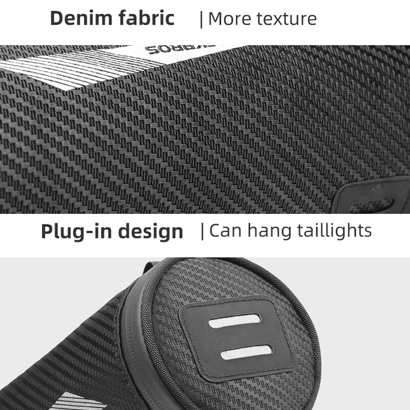 ROCKBROS Bike Front Handlebar Bag Rainproof Saddle Shoulder MTB Road Tube Bag