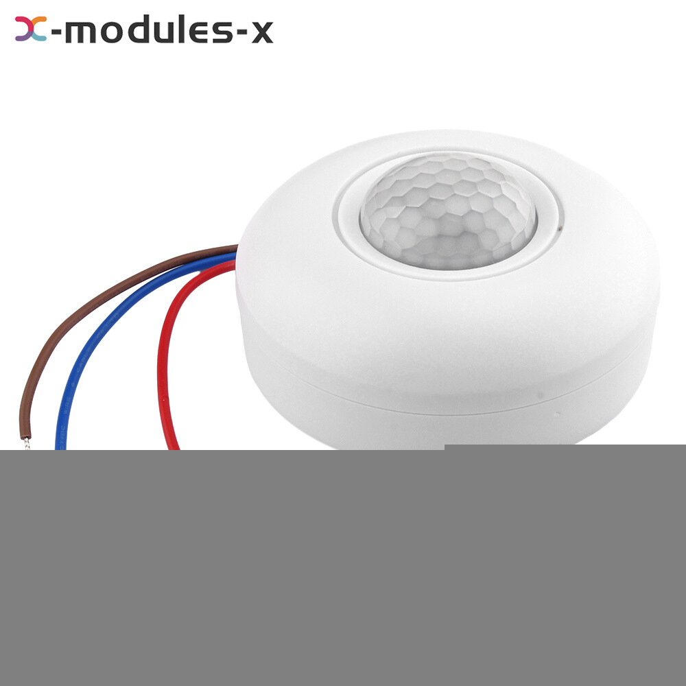 AC85-265V Infrared PIR Motion Induction Sensor 360° Detection For Ceiling Light