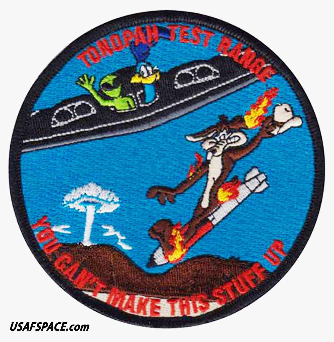USAF TONOPAH TEST RANGE TTR -YOU CAN'T MAKE THIS STUFF UP- B61-12 - VEL PATCH