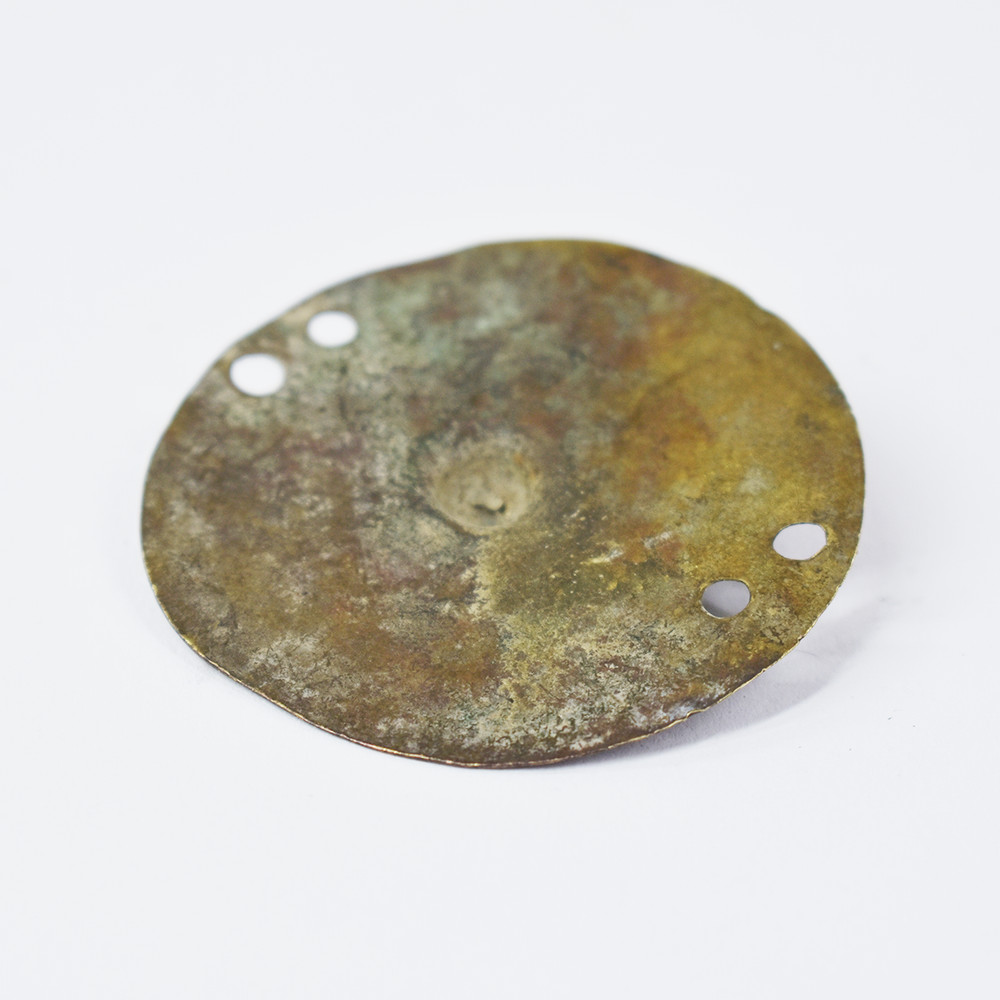 Brass Ethiopian Shield Pendant