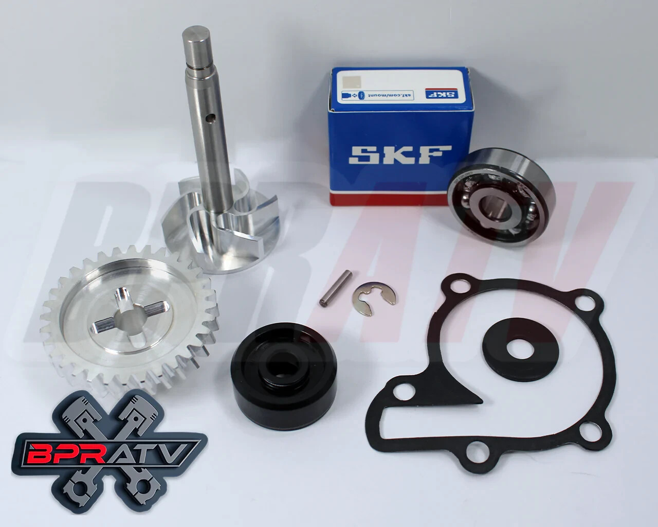 Banshee BILLET Water Pump Gear Impeller Bearing Seal Gasket Upgrade Repair Kit