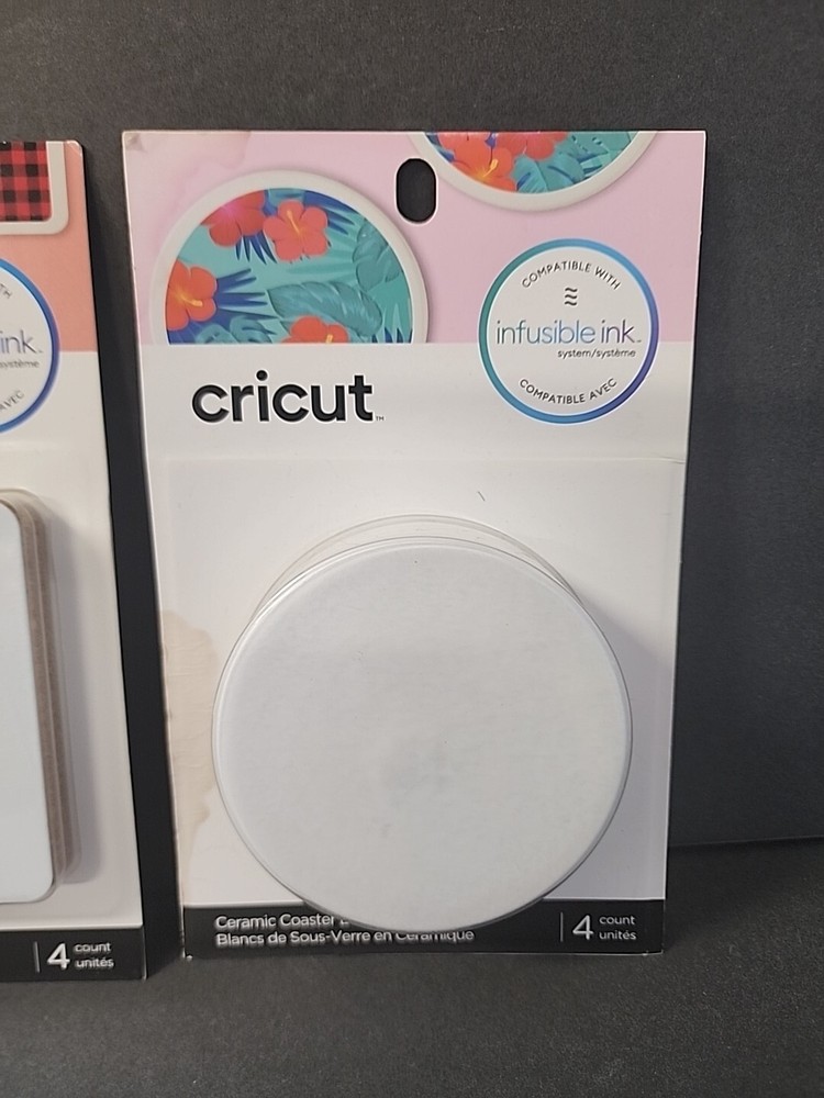 Cricut Ceramic Coaster Blanks