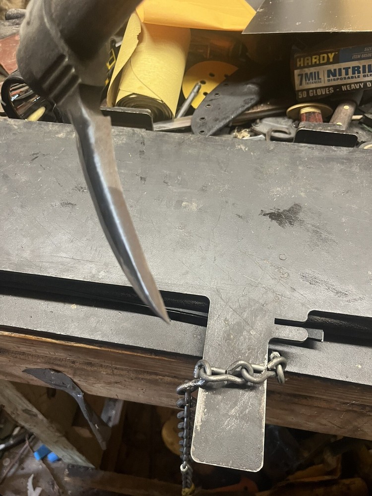 BOTH EDGES SHARPENED Cold Steel Spontoon Hawk
