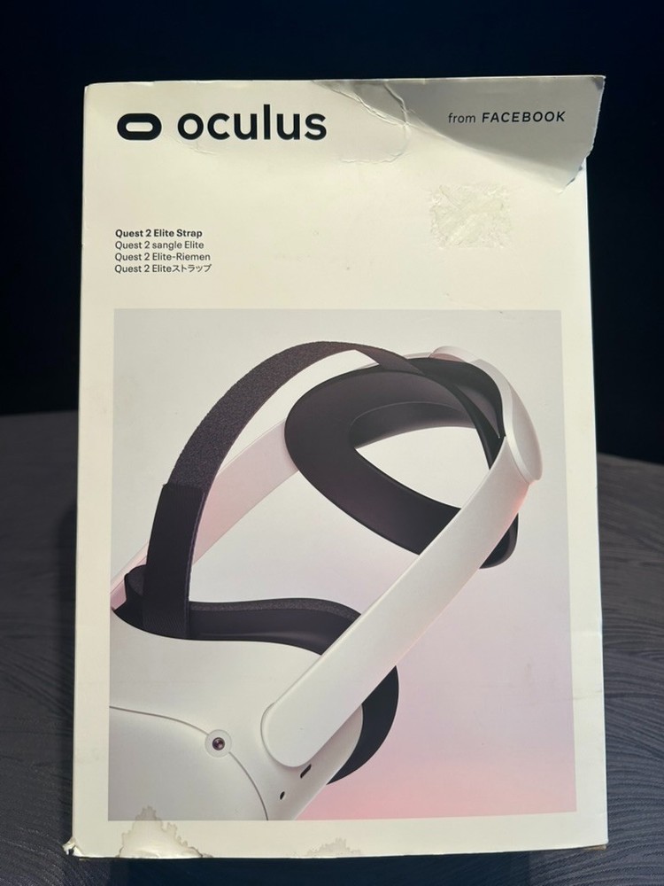 Oculus Quest 2 Elite Strap Official Meta VR Headset Strap Replacement w Box