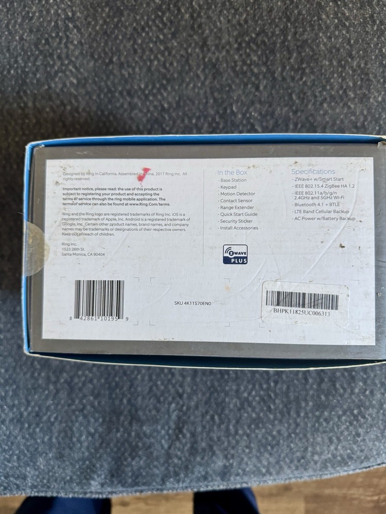 Ring Alarm Wireless Home Security System, Complete, Easy Install, Wi-Fi